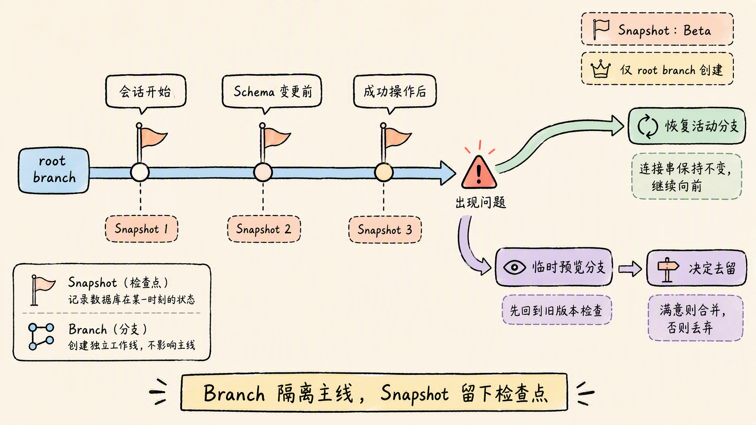 Neon 分支与快照留给 Agent 存档