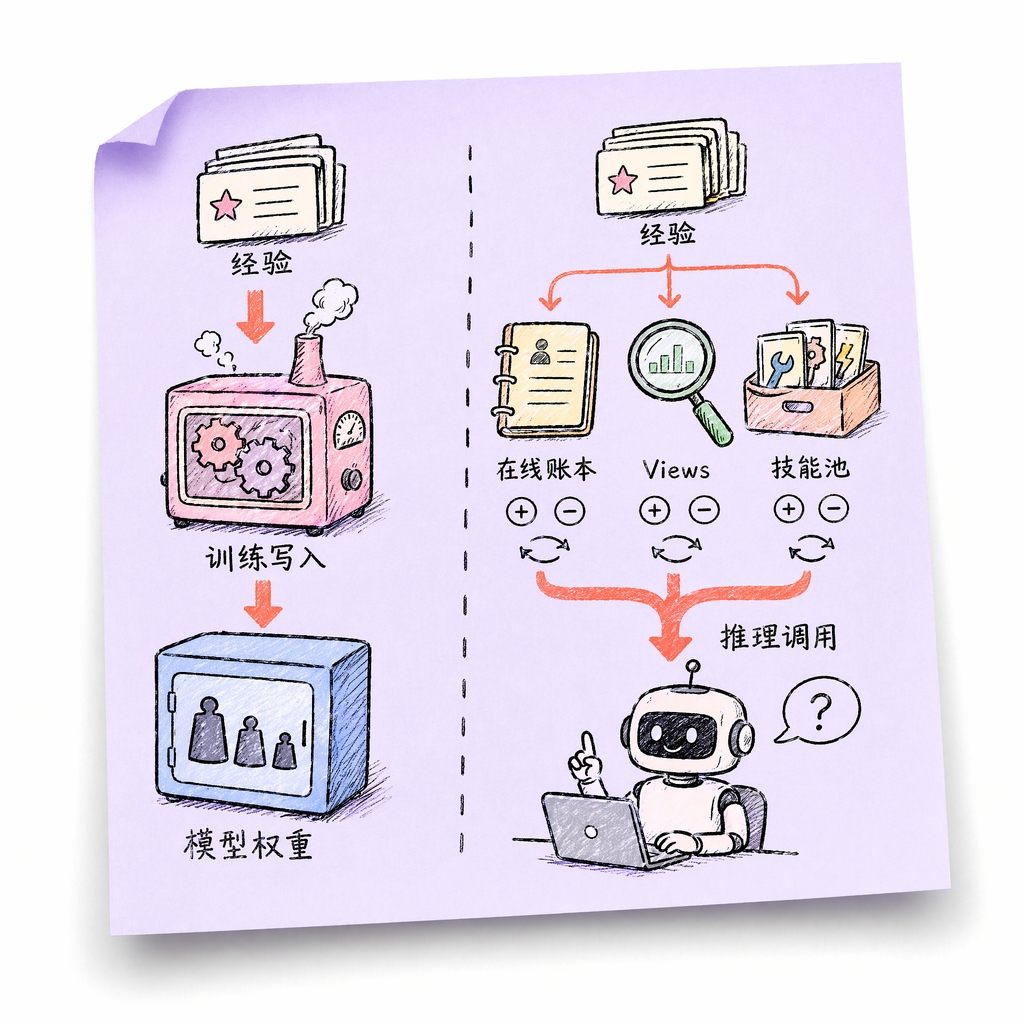 参数化与非参数化记忆载体对比