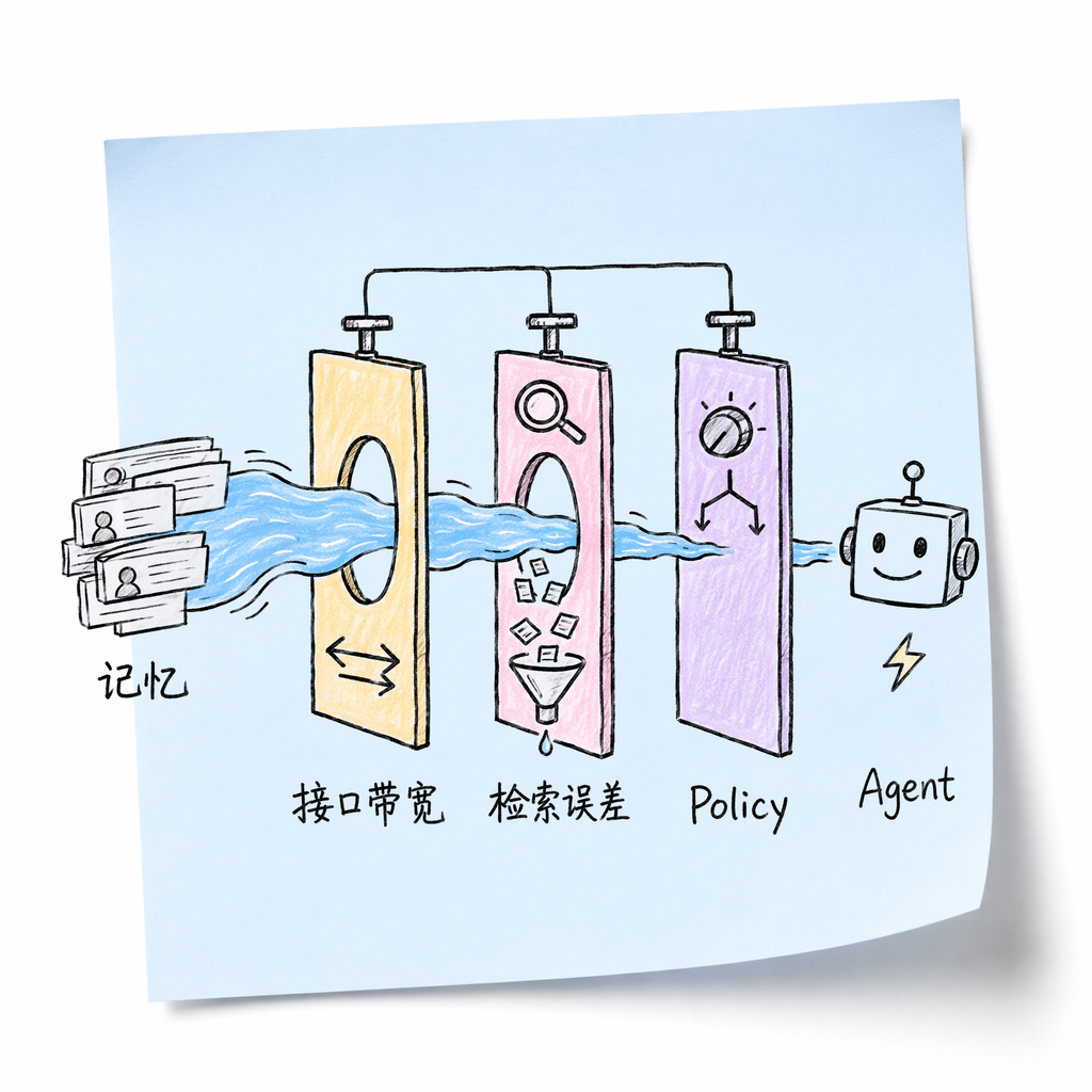 非参数化记忆三类上限瓶颈