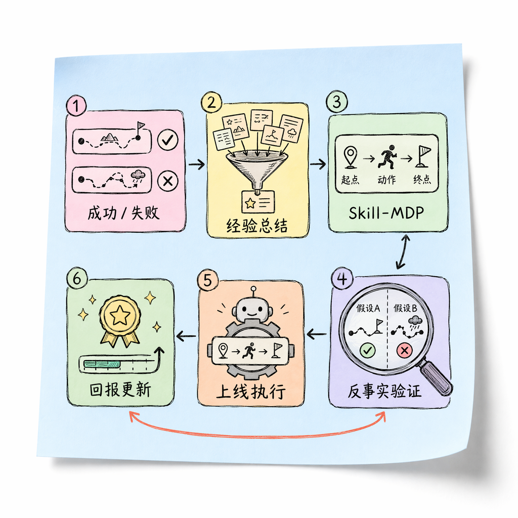 程序性记忆技能蒸馏与验证